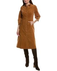 tyler boe - Beth Pinwale Corduroy Midi Dress - Lyst