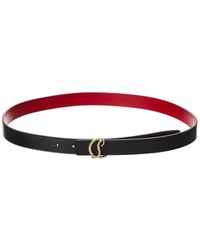 Christian Louboutin - Loubi54 Leather Belt - Lyst