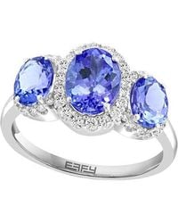 Effy Fine Jewelry - 14K 2.31 Ct. Tw. Diamond & Tanzanite Ring - Lyst