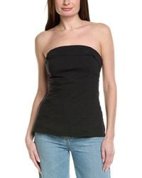 Free People - Lora Linen-Blend Tube Top - Lyst