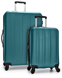 kensie octagon luggage set