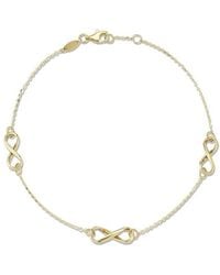 Ember Fine Jewelry - 14k Infinity Anklet - Lyst
