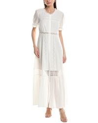 JLuxe - Short Sleeve Midi Dress - Lyst