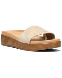 Donald J Pliner - Fiji Leather Sandal - Lyst