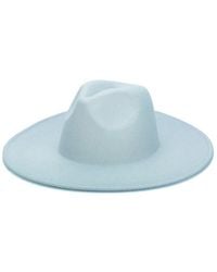 San Diego Hat - Faux Felt Wide Brim Fedora - Lyst