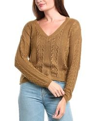 Saltwater Luxe - Pointelle Sweater - Lyst