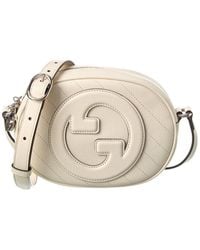 Gucci - Blondie Mini Leather Camera Bag - Lyst