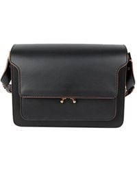 Marni - Leather Trunk Medium Shoulder Crossbody (Authentic Pre-Loved) - Lyst