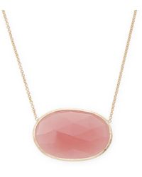 Marco Bicego - Siviglia 18k Yellow Gold Pink Gemstone Necklace - Lyst