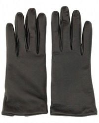 Saint Laurent - Cassandre Lambskin Gloves (Authentic Pre-Loved) - Lyst