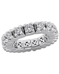 Rina Limor - 14K 2.70 Ct. Tw. Diamond Eternity Band Ring - Lyst