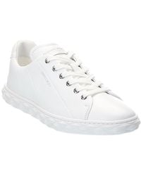 Jimmy Choo - Diamond Light/F Leather Sneaker - Lyst