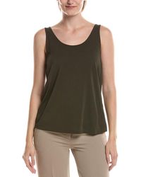 Eileen Fisher - Silk Scoop Neck Slim Tank - Lyst