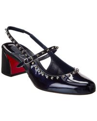 Christian Louboutin - Janispikes 55 Patent Pump - Lyst