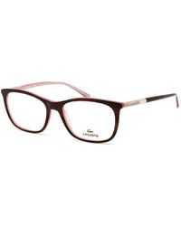 Lacoste - 57Mm Optical Frames - Lyst
