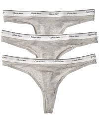 Calvin Klein - 3Pk Thong - Lyst