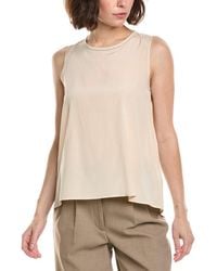 Peserico - Silk-Blend Camisole - Lyst