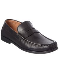 M by Bruno Magli - Giuliano Leather Loafer - Lyst