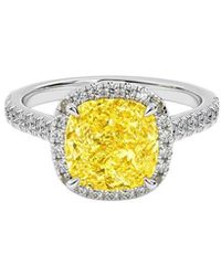 VOWE - 14K 3.00 Ct. Tw. Lab-Grown Diamond Ring - Lyst