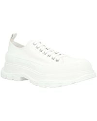 McQueen - Canvas Tread Slick Lace-Up (Authentic Pre-Loved) - Lyst