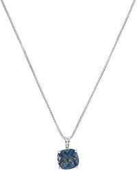 MaxColor - 0.90 Ct. Tw. Londen Topaz Pendant Necklace - Lyst