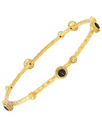 Gemstones - 1.27 Ct. Tw. Diamond & Smoky Quartz Bangle Bracelet - Lyst