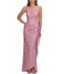 JS Collections - Blakely Column Gown - Lyst