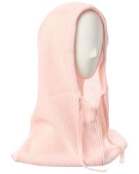 Hannah Rose - Shaker Stitch Cashmere Balaclava - Lyst