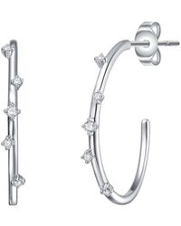 Genevive Jewelry - Hoop Earrings - Lyst
