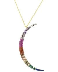 Sphera Milano - 18K Over Cz Necklace - Lyst