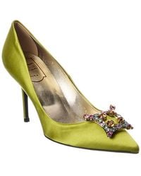Roger Vivier - King 50 Satin Pump - Lyst