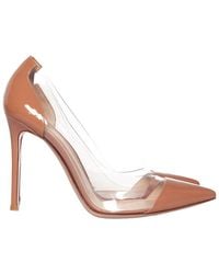 Gianvito Rossi - Sheep Leather Plexi Pump (Authentic Pre-Loved) - Lyst