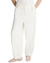 Kenneth Cole - Fly Front Hollywood Waist Pleated Tape Pant - Lyst