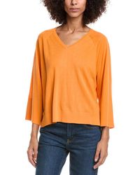 Forte - Easy Silk & Cashmere-Blend Sweater - Lyst