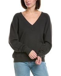 PERFECTWHITETEE - Fleece V-Neck Sweatshirt - Lyst