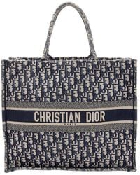 Dior - Oblique Large Book Tote (authentic Pre-loved) - Lyst