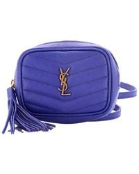 Saint Laurent - Matelasse Chevron Leather Lou Camera Bag Baby (Authentic Pre-Loved) - Lyst