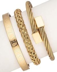 Eye Candy LA - Titanium 3pc Dylan Bracelet Set - Lyst