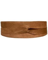 Ada - Classic Wrap Leather Belt - Lyst