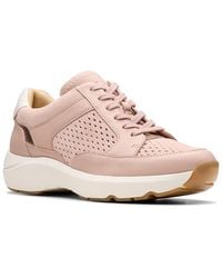 Clarks - Tivoli Walk Leather Sneaker - Lyst
