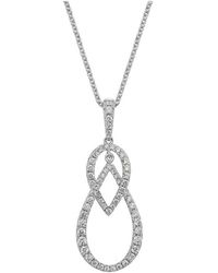 Diamond Select Cuts - 14K Diamond Necklace 0.47 Ct - Lyst