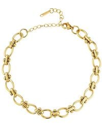 Glaze Jewelry - Plated Stainless Steel Bracelet - Lyst