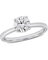 Lab Grown Diamonds - Created Forever 14K 1.00 Ct. Tw. Lab-Grown Diamond Solitaire Ring - Lyst