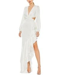 Mac Duggal - Asymmetrical Ruffle Gown - Lyst