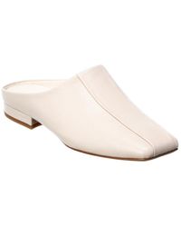 vince ripley leather mules