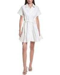 AREA STARS - Denim Mini Dress - Lyst