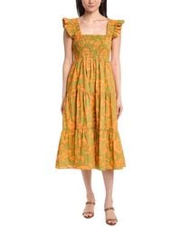 FLORA BEA NYC - Kandi Midi Dress - Lyst