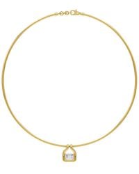 Lab Grown Diamonds - 18K Over 1.50 Ct. Tw. Lab-Grown Diamond Necklace - Lyst