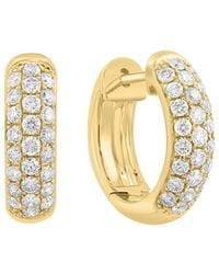 Effy Fine Jewelry - 14K 1.05 Ct. Tw. Diamond Earrings - Lyst