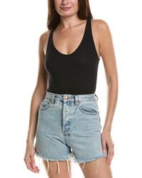 ATM - Ribbed Bodysuit - Lyst
